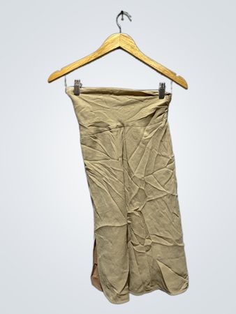 Beige Tube Skirt