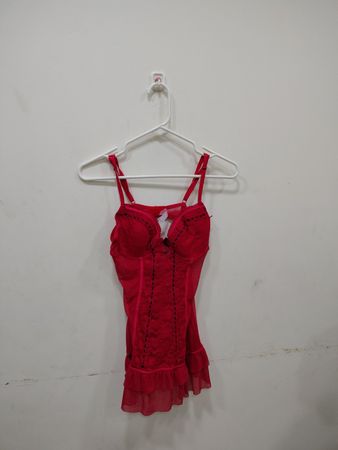 Jezebel Red Lace Babydoll
