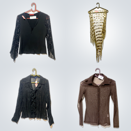 Chemisier transparent