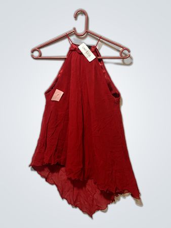 Red Halter Neck Dress