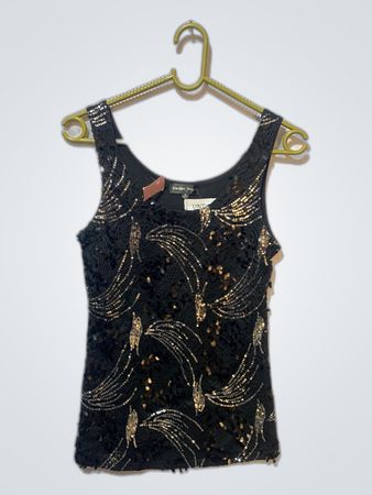 Sequined Tank Top
