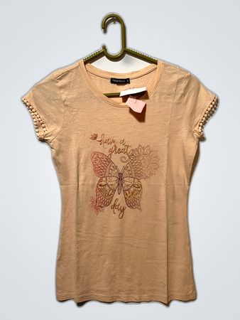 Teanova Have a Great Day Butterfly T-Shirt