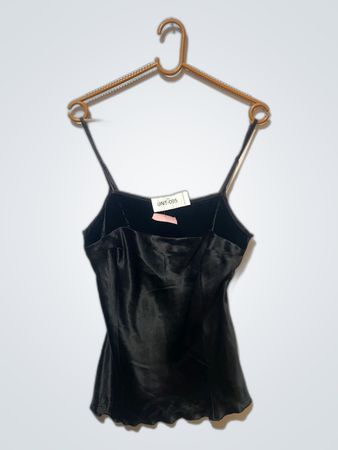 Black Satin Camisole