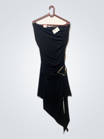Black Strapless Dress