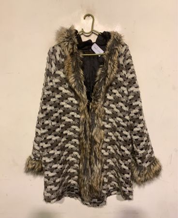 Fur Trimmed Coat