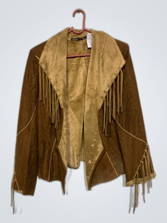 Sergio Cotti Fringed Suede Jacket