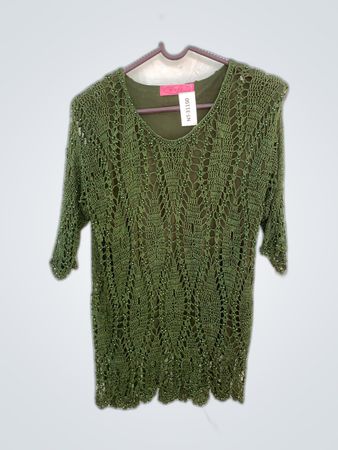 Dolly Green Knit Sweater