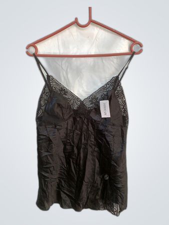 Malaa Lace Trim Camisole Top