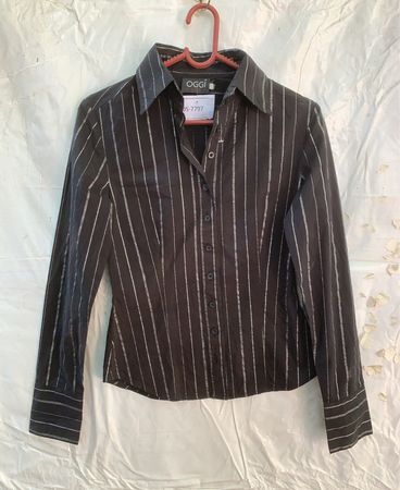 OGGI ULTRA Striped Button-Up Shirt