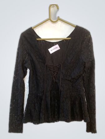 Black Lace Blouse