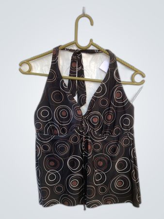 Printed Halter Camisole Top