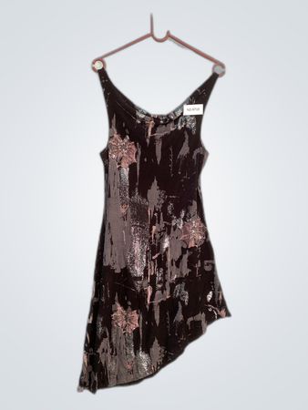 Unbranded Abstract Print Sleeveless Mini Dress