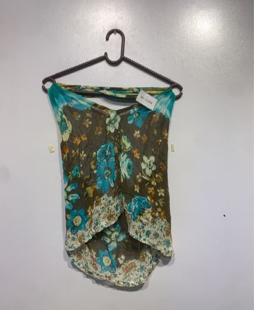 Floral Print Halter Top