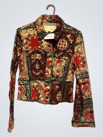 Rizia Jeans Unique Clothing Made In Italy Jacket