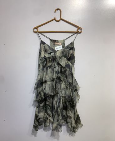 Anna Rica N. Women's Tiered Floral Print Slip Dress