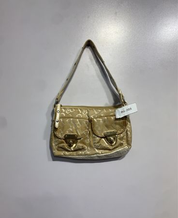 Red Monogram Shoulder Bag
