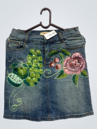Miss F&2 Denim Skirt