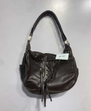 Brown Leather Handbag BG-257