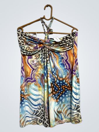 MONELLA MADE IN ITALY Halter Neck Dress