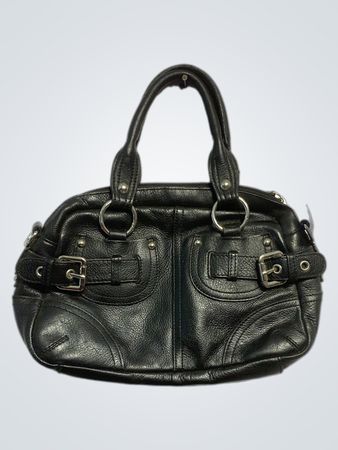 Black Leather Handbag