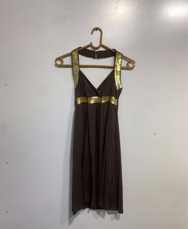 Brown Evening Dress