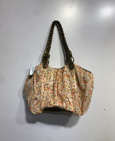 Blumenmuster Handtasche mit Kettenriemen