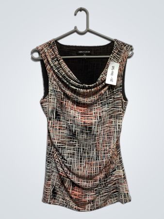 Cable & Gauge ärmelloses Cowl Neck Top