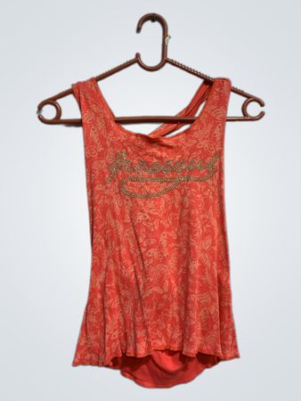 Freesoul Orange Tank Top