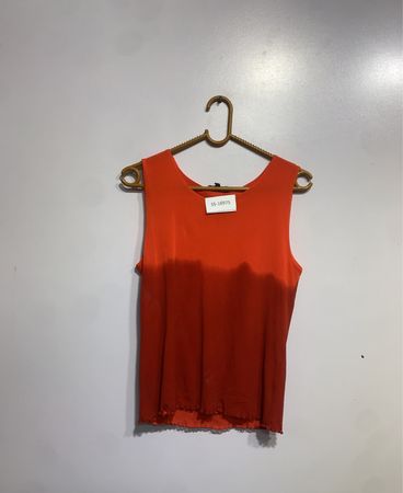 MARC AUREL Orange Ombre Tank Top