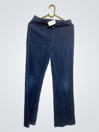 Blaue Jeans aus Denim