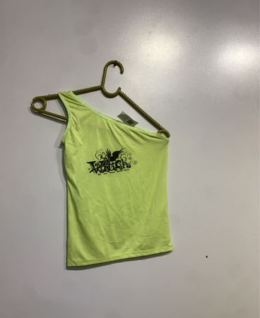 Witch One Shoulder Tank Top