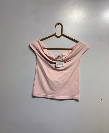 Semplica Pink Cowl Neck Top
