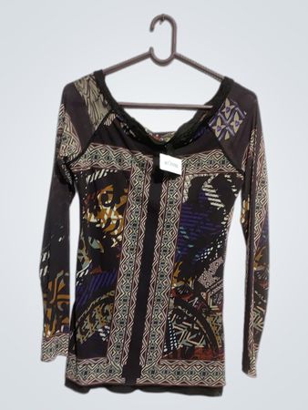 Jissa Langarm-Print-Top