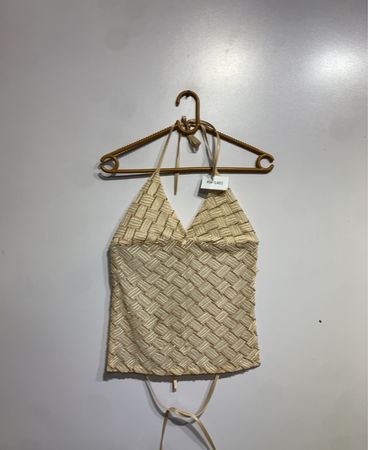 Woven Halter Top