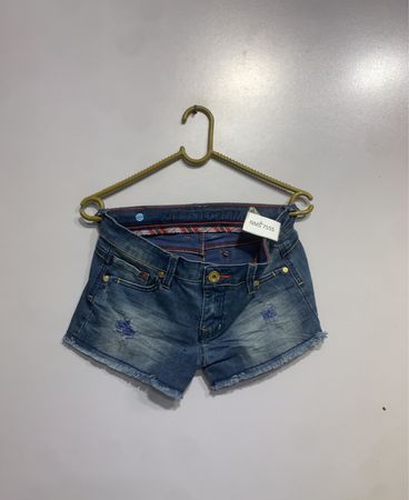 URBAN DENIM Damen Blaue Denim-Shorts