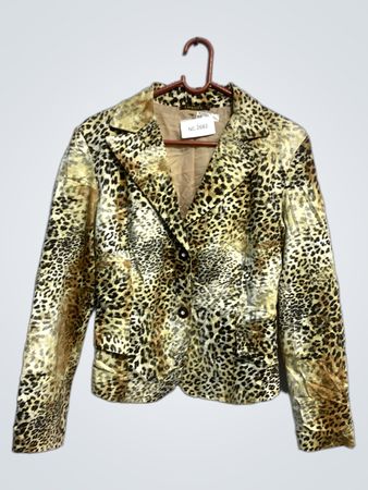 Leopard-Print Blazer NC-2682