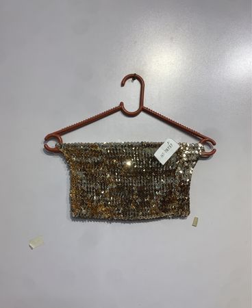 XXI Pailletten-Crop-Top