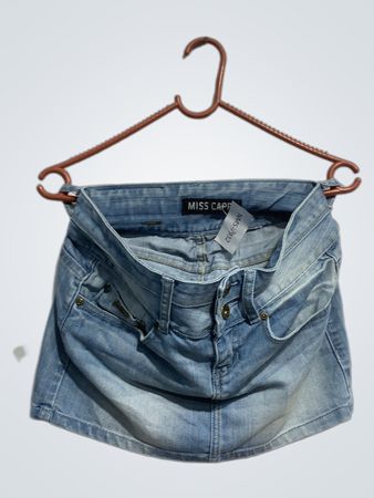 MISS CAPRI Denim-Minirock