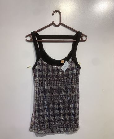 Pailletten Tanktop
