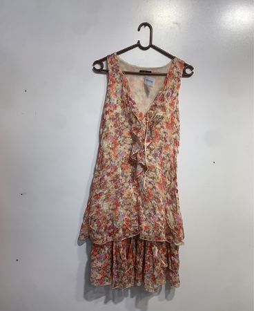 Talco Floral Ruffle Dress