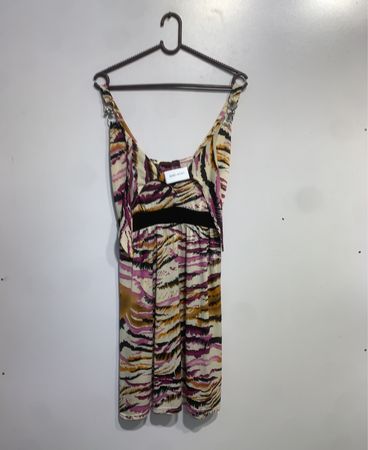 Moda Europa Damenkleid mit Tigerprint