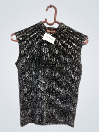 Jennyfer ärmelloses Stricktop