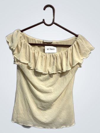 Clockhouse Off-Shoulder Ruffle Top