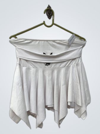 Adidas Weißer Strapless Rock