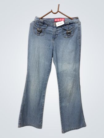 GLO Light Wash Flare Jeans