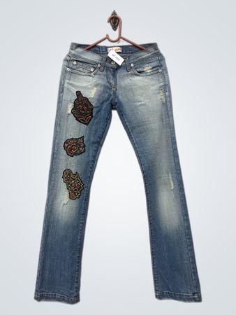 Sexy Damenjeans mit Patches