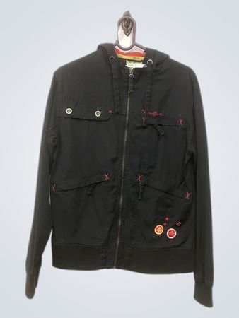 Nord Blanc Black Hooded Jacket