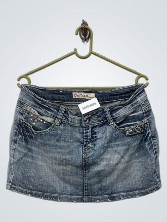 Brillante Jeans Denim Minirock