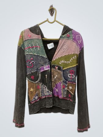 Patchwork Hoodie
