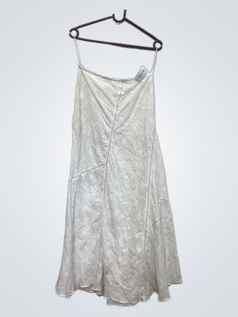 Weißes Maxi-Kleid